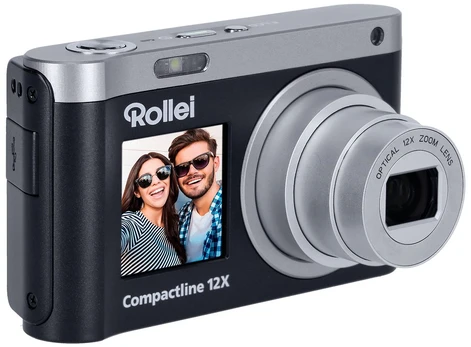 „Rollei - Compactline 12X“ – 64 MP skaitmeninis fotoaparatas su 4K raiška