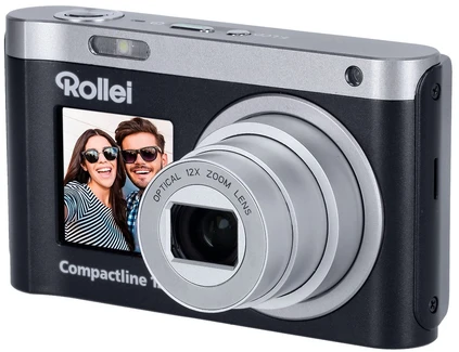 „Rollei - Compactline 12X“ – 64 MP skaitmeninis fotoaparatas su 4K raiška