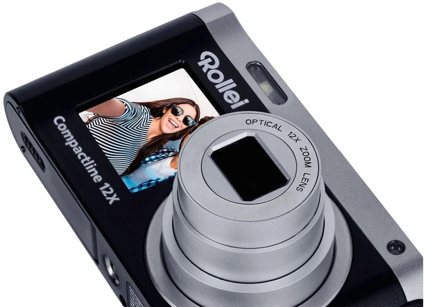 „Rollei - Compactline 12X“ – 64 MP skaitmeninis fotoaparatas su 4K raiška