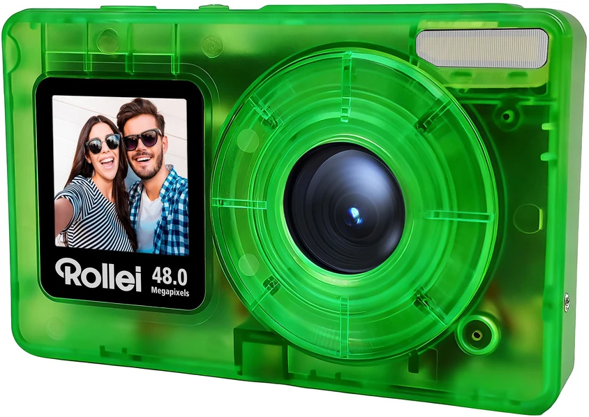 „Rollei“ – „Compactline Pocket Transparent“ – 48 MP kamera, 4K