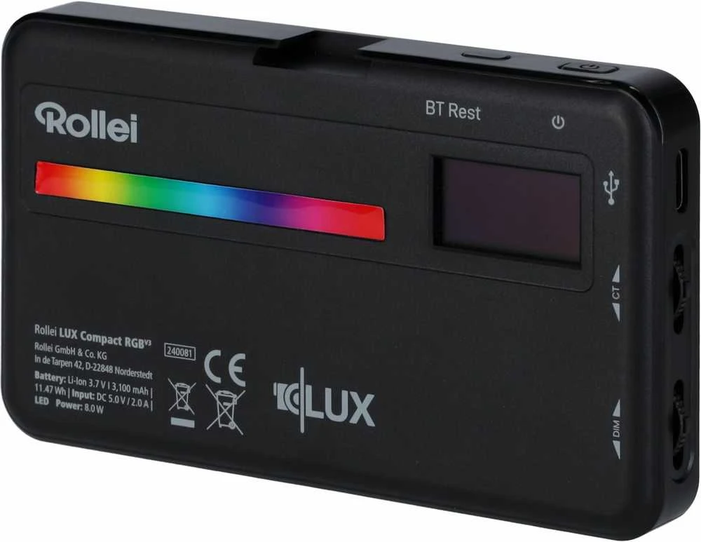 Stačiakampis „Rollei Rollei LUMIS“ akumuliatorius