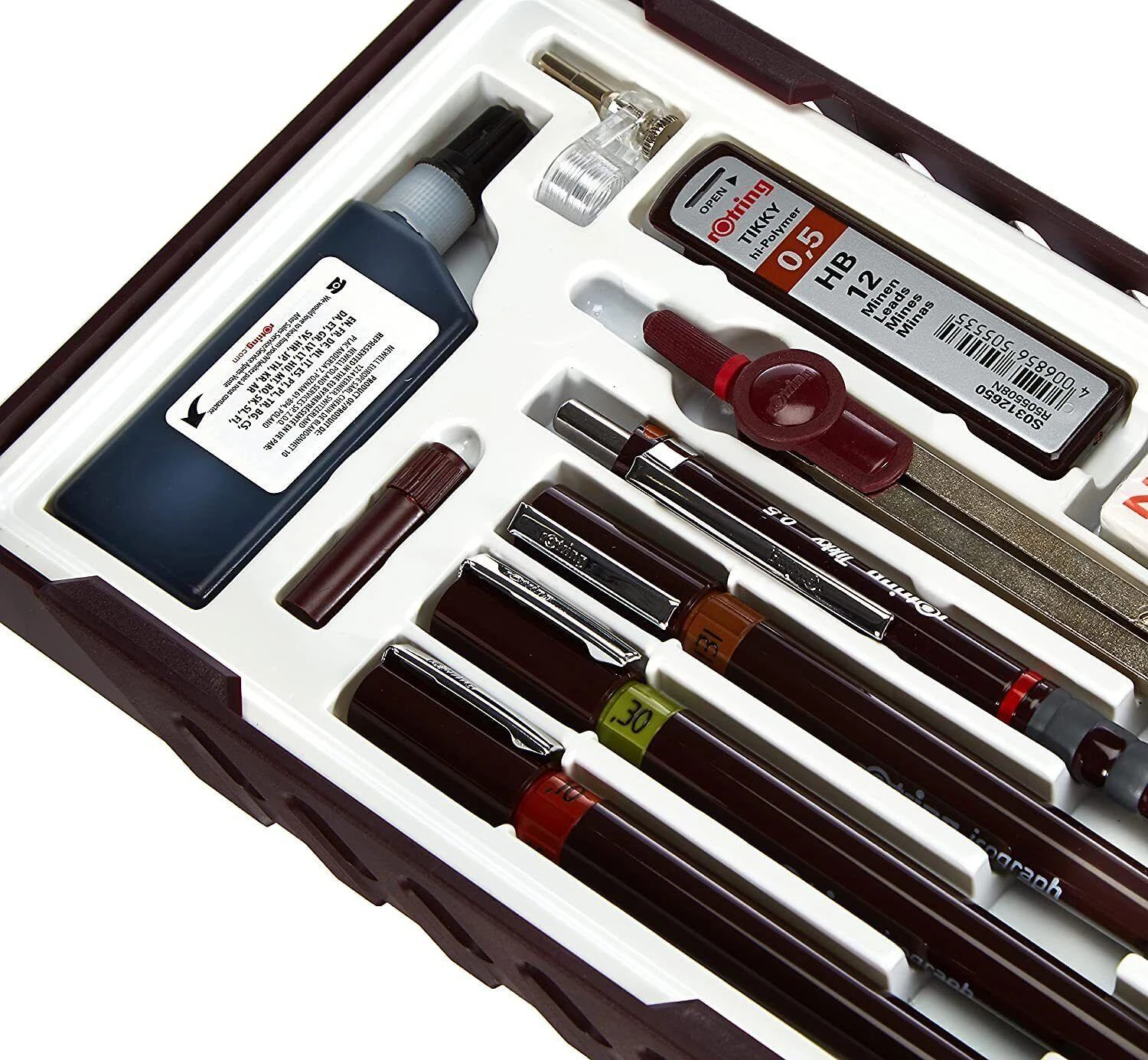 Rotring Master SET Rapitografai (izografai) 0.1 / 0.3 / 0.5 - S0699420