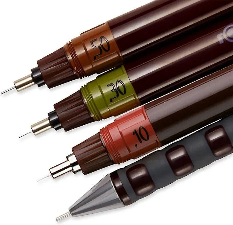 Rotring Master SET Rapitografai (izografai) 0.1 / 0.3 / 0.5 - S0699420