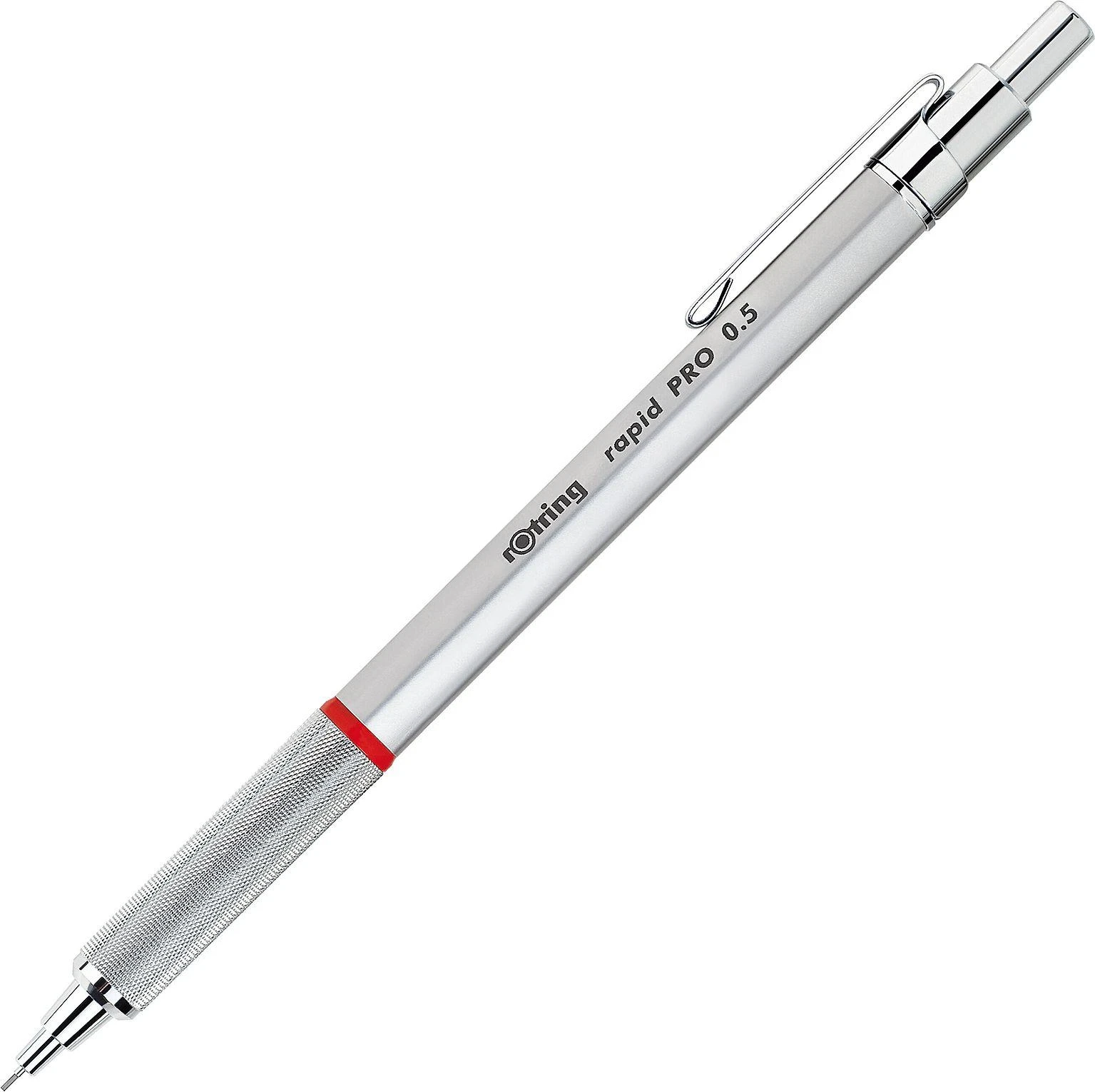 Rotring Roting Rapid Pro Tušinukas Chrome su Refill M-Mėlyna