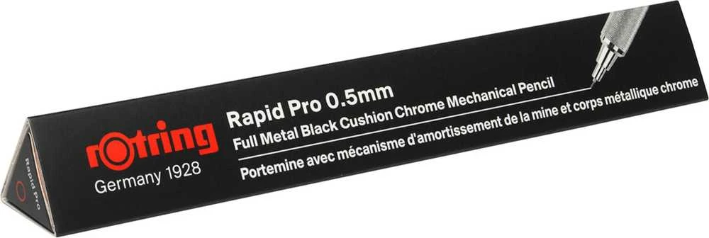 Rapid Pro automatinis pieštukas - Rotring - 0,5 mm, sidabrinės spalvos 1904255