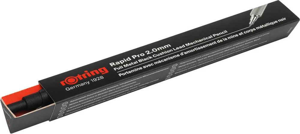 rotring Rapid Pro mechaninis pieštukas Matinis juodas DB 2,0 mm