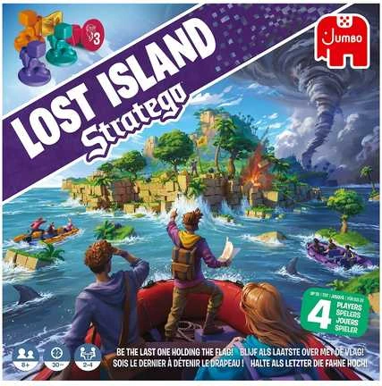 Royal Jumbo Bv Lost Island Stratego stalo žaidimas