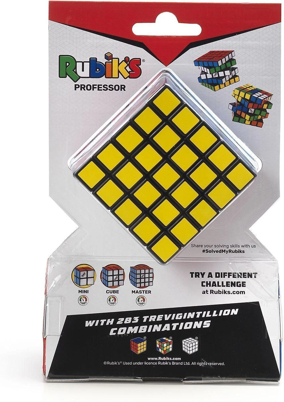 Rubiks Dėlionės žaidimas Rubiko kubas 5x5 profesorius