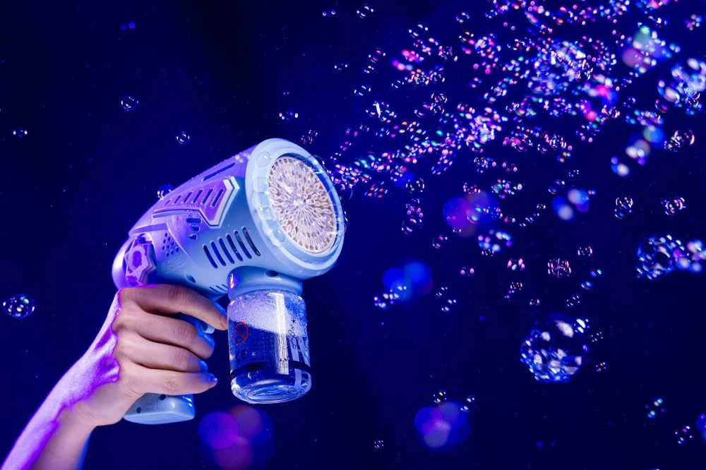 RushOne Bubble Blaster moottoroitu kuplapyssy