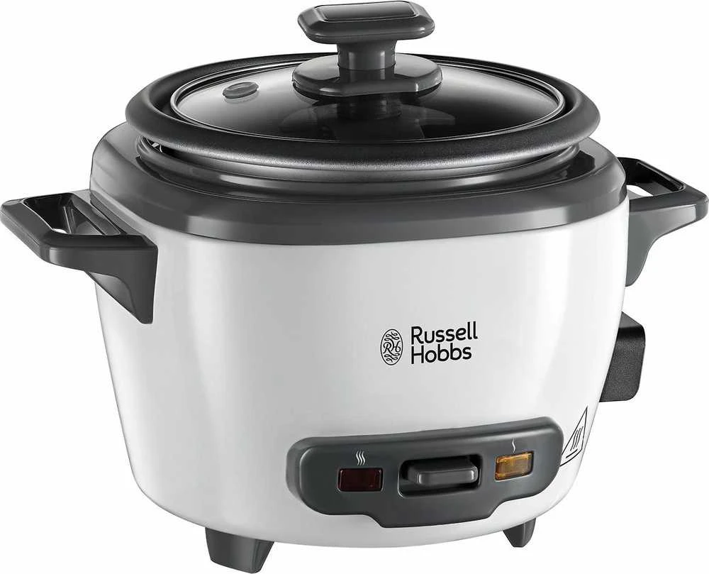 Russell Hobbs ryžių viryklė Russell Hobbs mini 0,4 l (su pakaitinimo funkcija, puodu su nepridegančia danga, ryžių samte