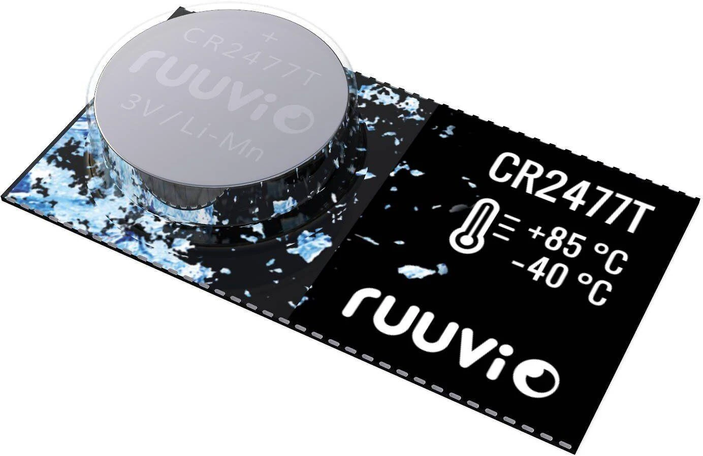 Ruuvi CR2477T ličio baterija su techninėmis specifikacijomis