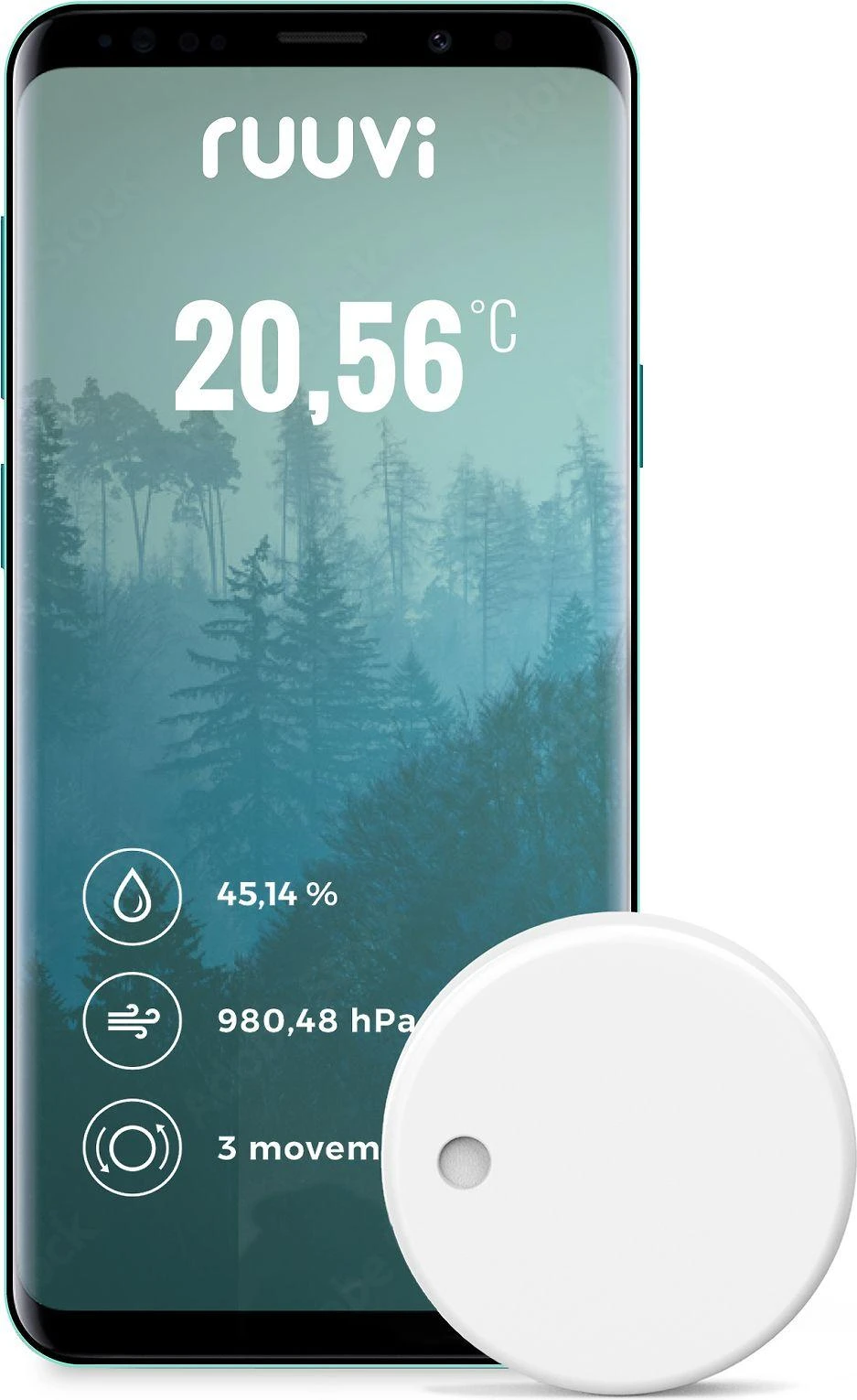VIG Aplinkos jutiklis VICTRON ENERGY RuuVi TAG (4v1)