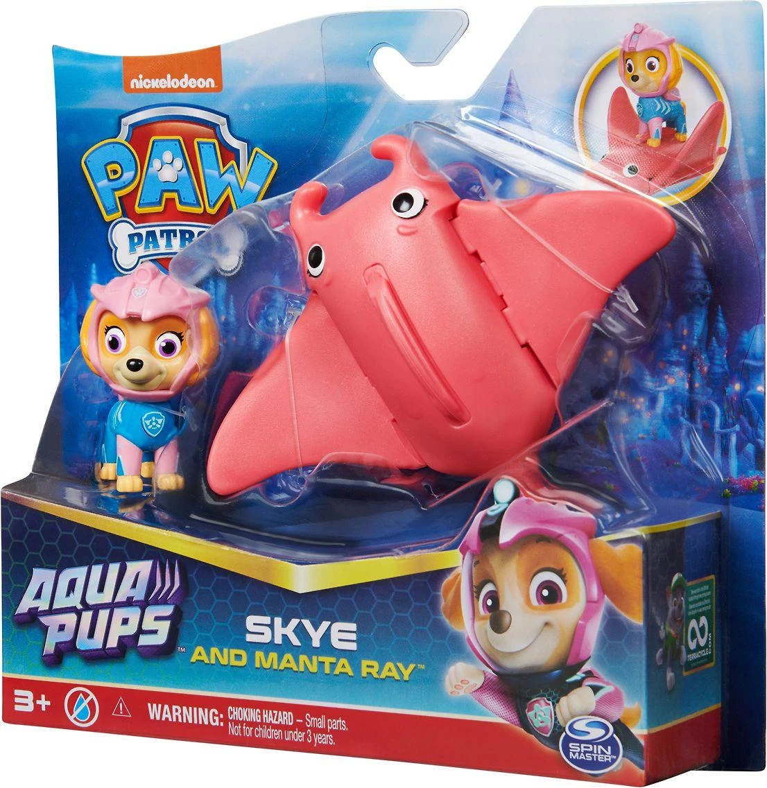 Spin Master PAW PATROL figūrėlė Aqua Hero Pups Skye, 6066148