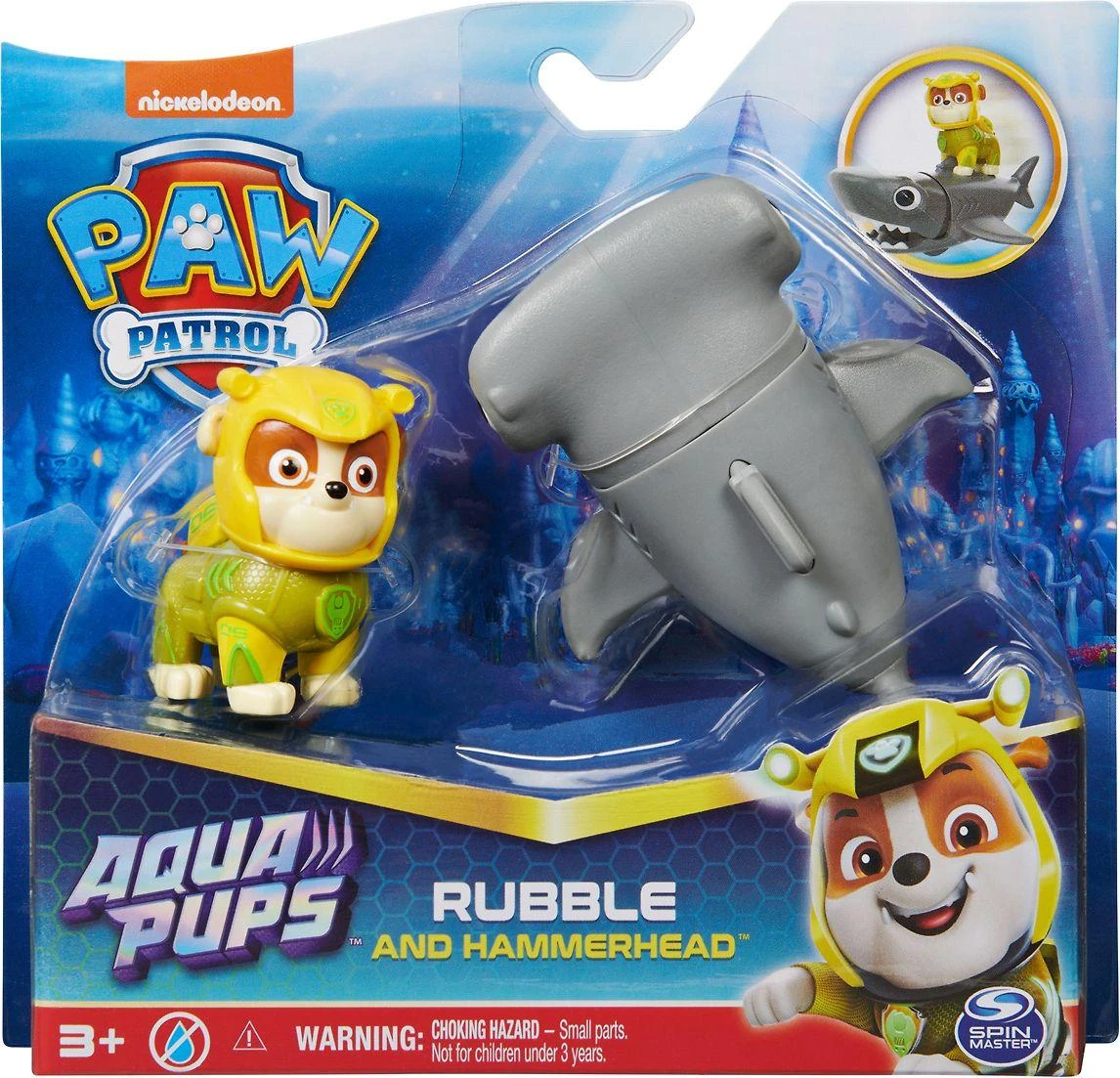 Ryhma Hau Spin Master PAW PATROL figūrėlė Aqua Hero Pups Rubble, 6066146