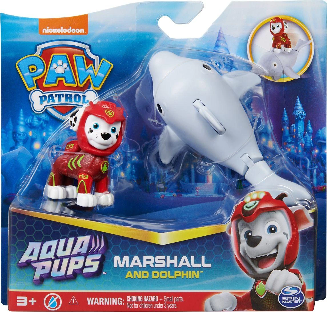 Spin Master PAW PATROL figūrėlė Aqua Hero Pups Marshall, 6066147