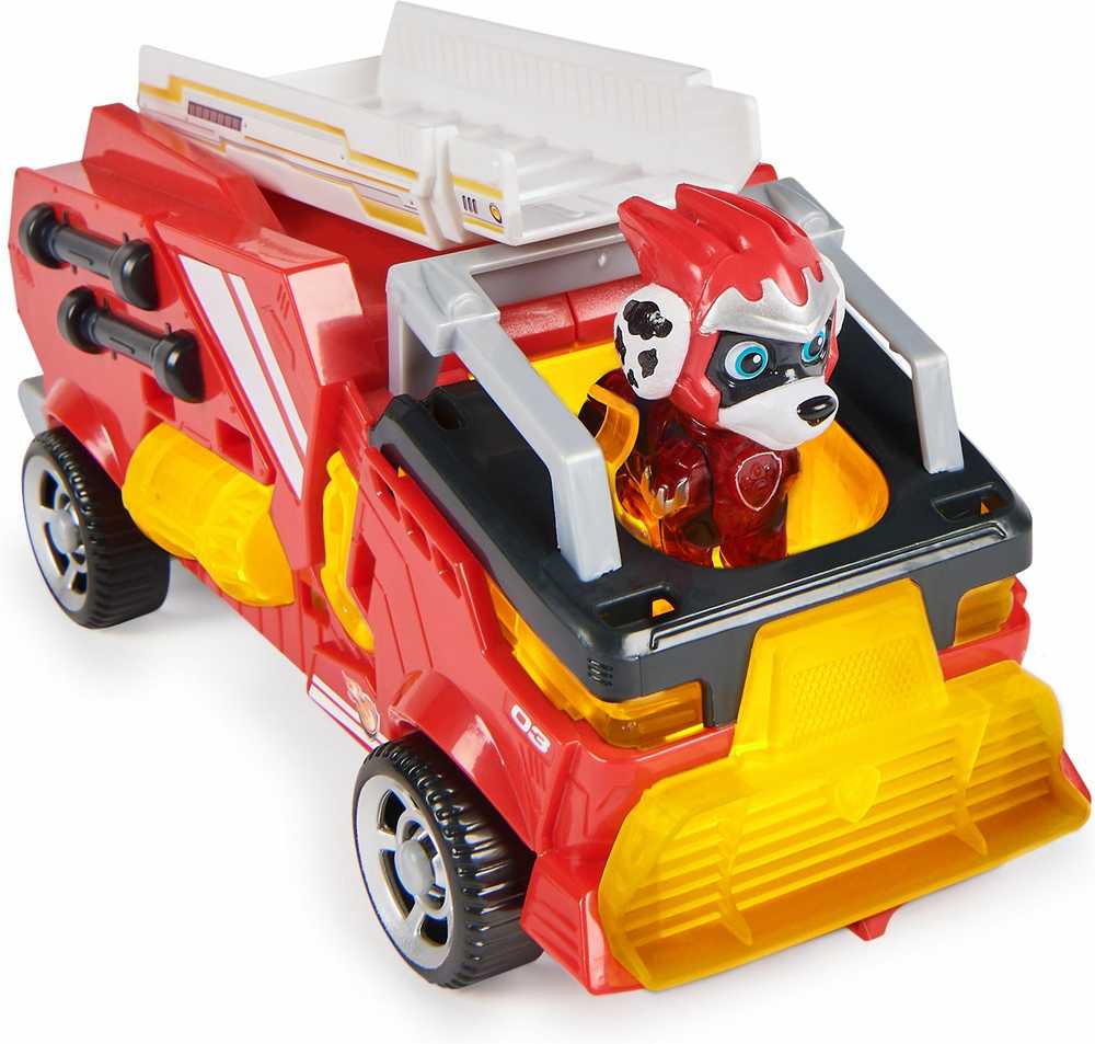 Spin Master PAW Patrol: The Mighty Movie Žaislinis automobilis su Marshall