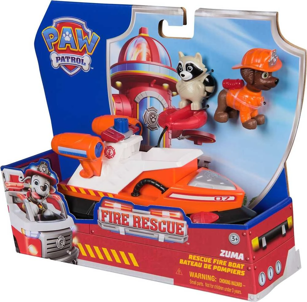 Nezatříděno Spin Master PAW PATROL transporto priemonė Fire Rescue Zuma, 6072684