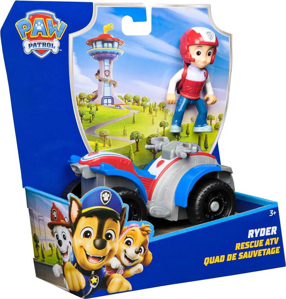 Spin Master Paw_Patrol Žaislinis automob Paw Patrol BASIC VEHICLES RYDER 6069067
