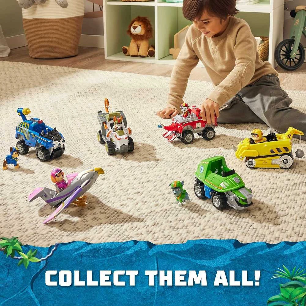 Spin Master PAW PATROL transporto priemonė Jungle Pups Rubble, 6067761