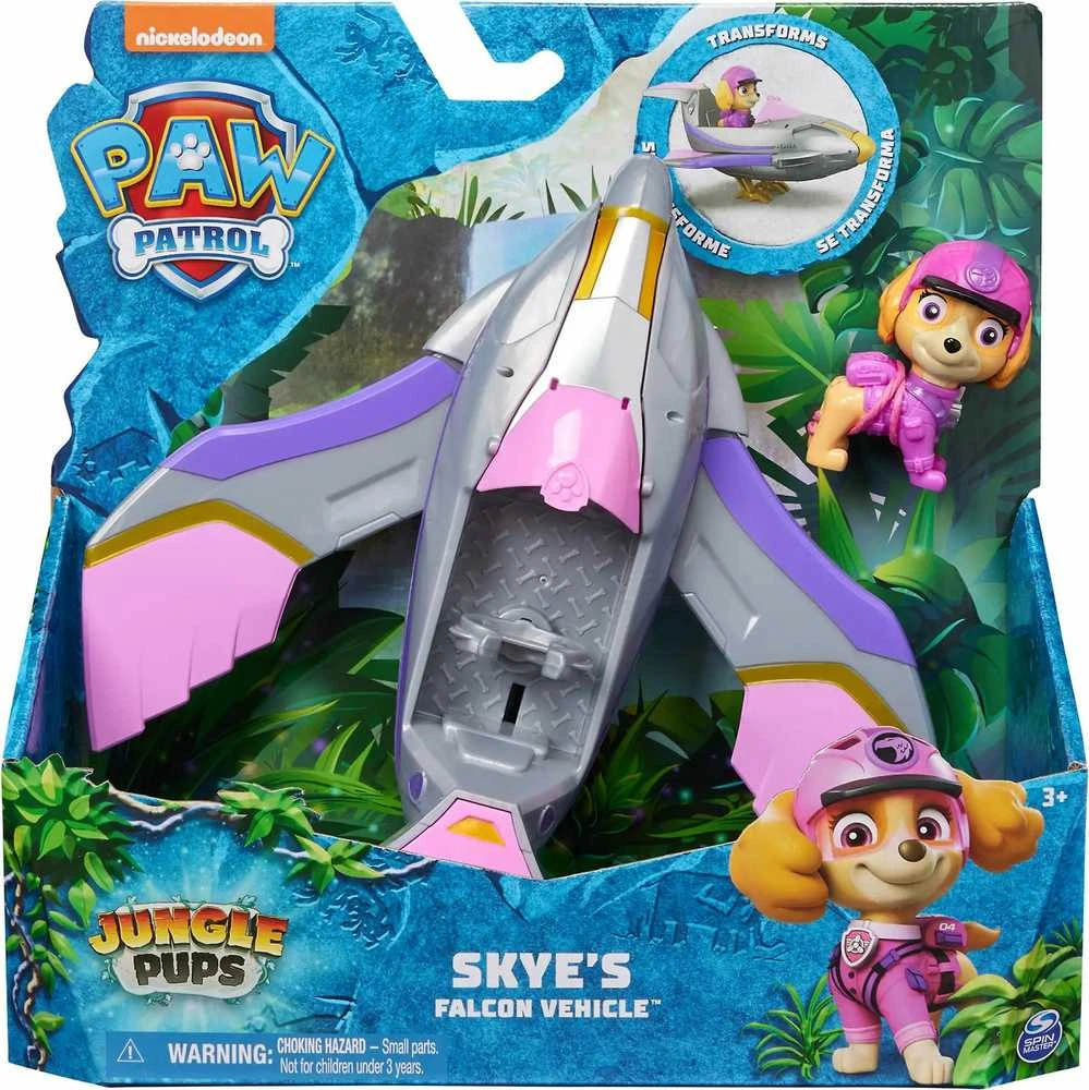Spin Master PAW PATROL transporto priemonė Jungle Pups Skye, 6067760