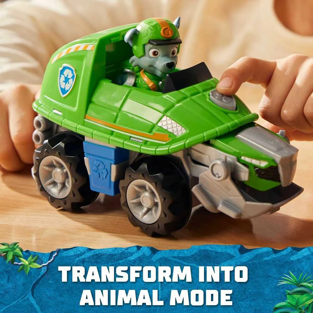 Spin Master PAW PATROL transporto priemonė Jungle Pups Rocky, 6067763