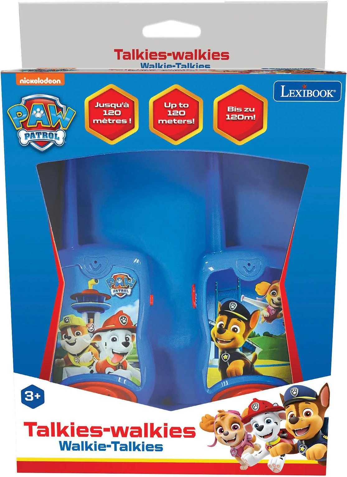 Walkie Talkie Paw Patrol TW12PA4206 Lexibook