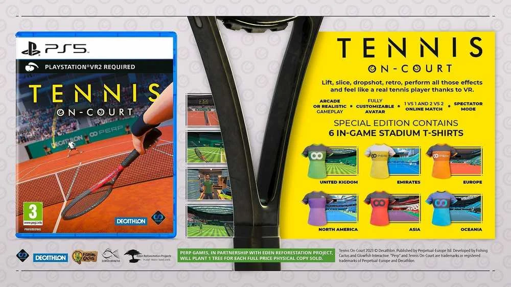 Perp Games Tennis on Court (PSVR2) PS5