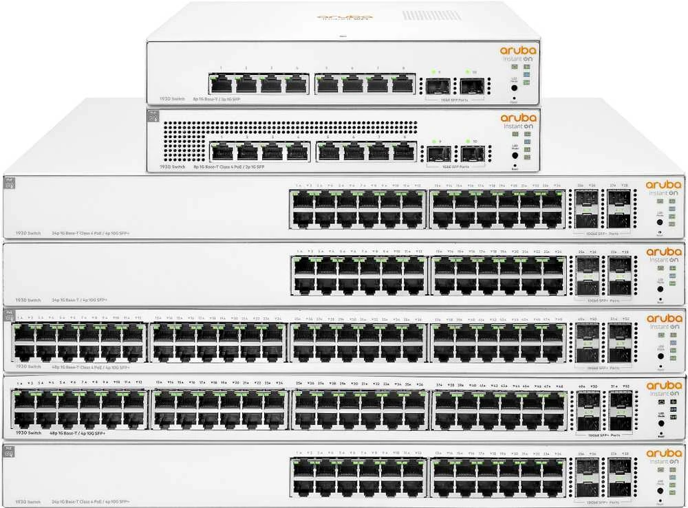 Šakotuvas Hewlett Packard (HP) HPE Aruba IOn 1930 24G 4SFP+ 370W Sw