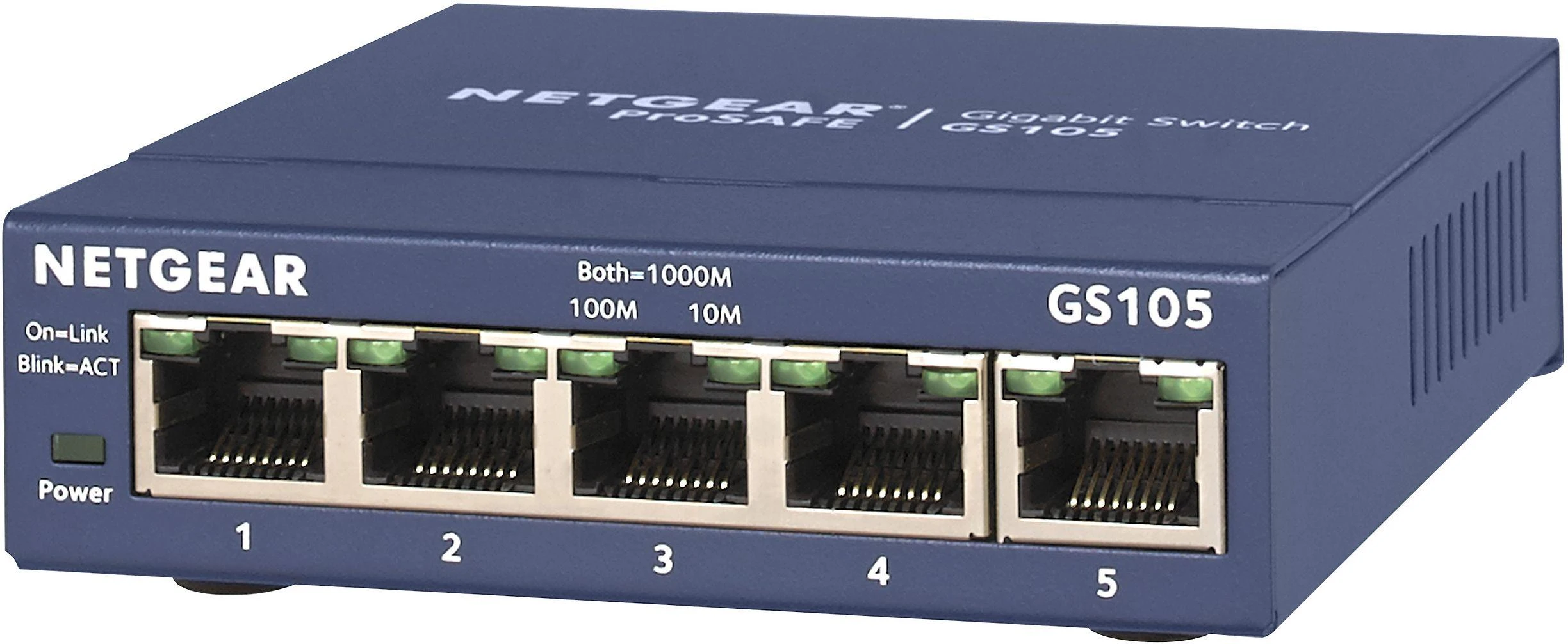 Šakotuvas Netatmo Netgear Switch GS105GE Nevaldomas, Stalinis kompiuteris, 1 Gbps (RJ-45) jungtys kiekis 5, Maitinimo tipas Išorinis