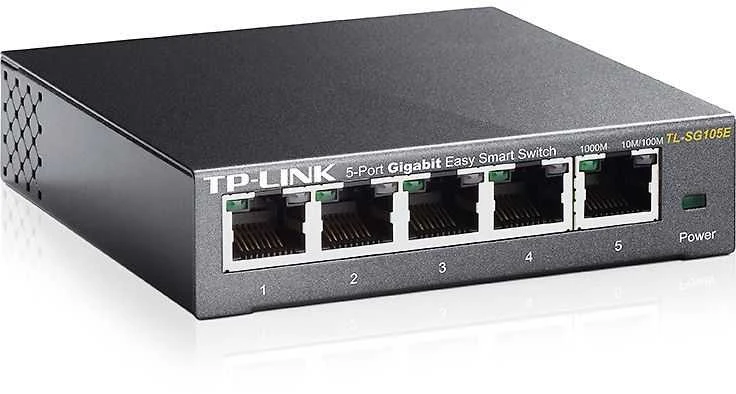 Šakotuvas TP-LINK TL-SG105E -5 prievadų jungiklis