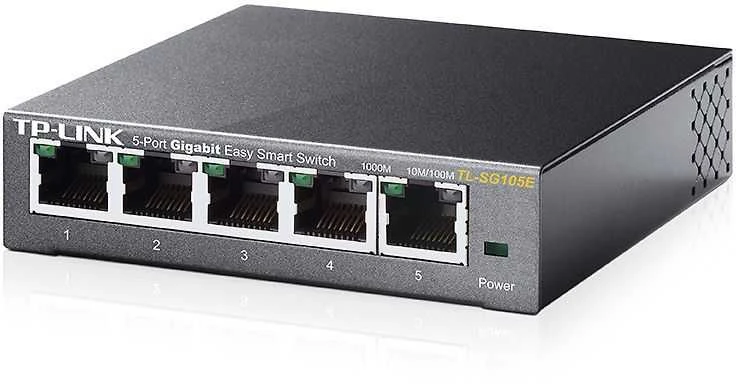 Šakotuvas TP-LINK TL-SG105E -5 prievadų jungiklis