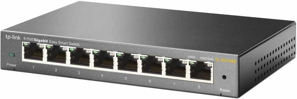 Šakotuvas TP-LINK TL-SG108E -8 prievadų jungiklis
