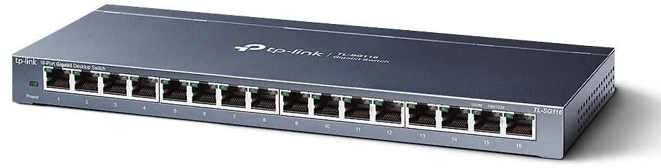 Šakotuvas TP-LINK TL-SG116 -16-porttinen kytkin