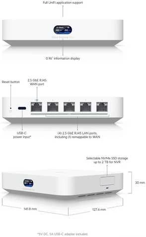 Maršrutizatorius Ubiquiti Cloud Gateway Max