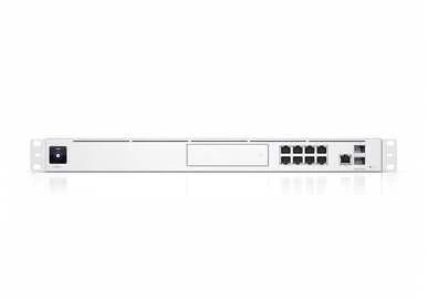 Šakotuvas UBIQUITI UDM-PRO UNIFI DREAM MACHINE 8 PORT SWITCH DAUGIŲ PROGRAMŲ SISTEMA SU 3,5 HDD IŠPLĖTIMU DUAL WAN 10G SFP+ IR 1G RJ45