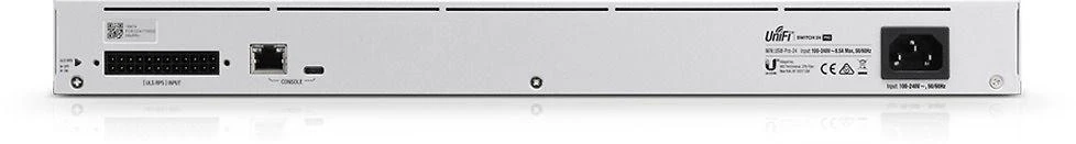 Maršrutizatorius UBIQUITI USW-Pro-24-POE UniFi komutatorius, 24 x 400 W, 24 gigabito RJ45 prievadai, 2 SFP+ prievadai, PoE++