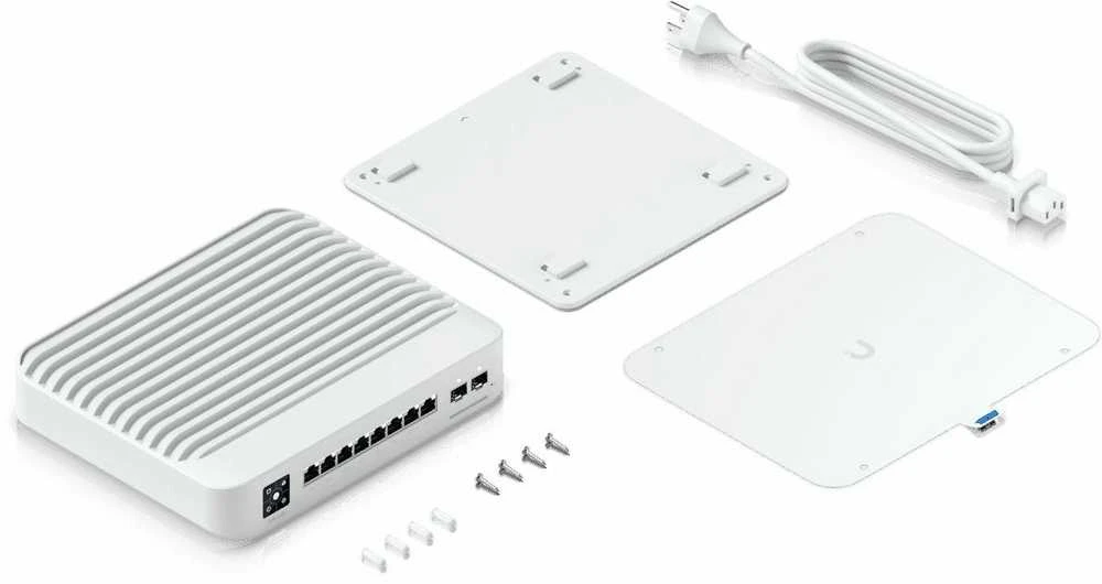 Šakotuvas UBIQUITI USW-PRO-8-POE 120W UNIFI 8 PORT POE++ JUNGIKLIS