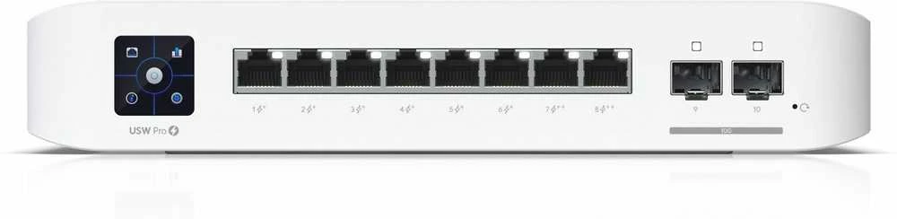 Šakotuvas UBIQUITI USW-PRO-8-POE 120W UNIFI 8 PORT POE++ JUNGIKLIS