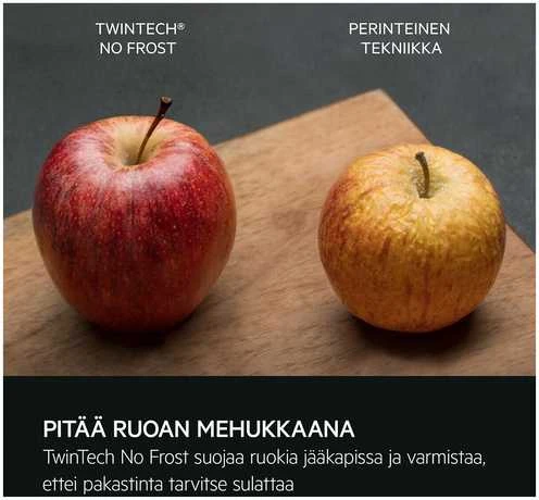 Šaldytuvas AEG RCB632E9MW 6000-sarjan jääkaappipakastin, valkoinen