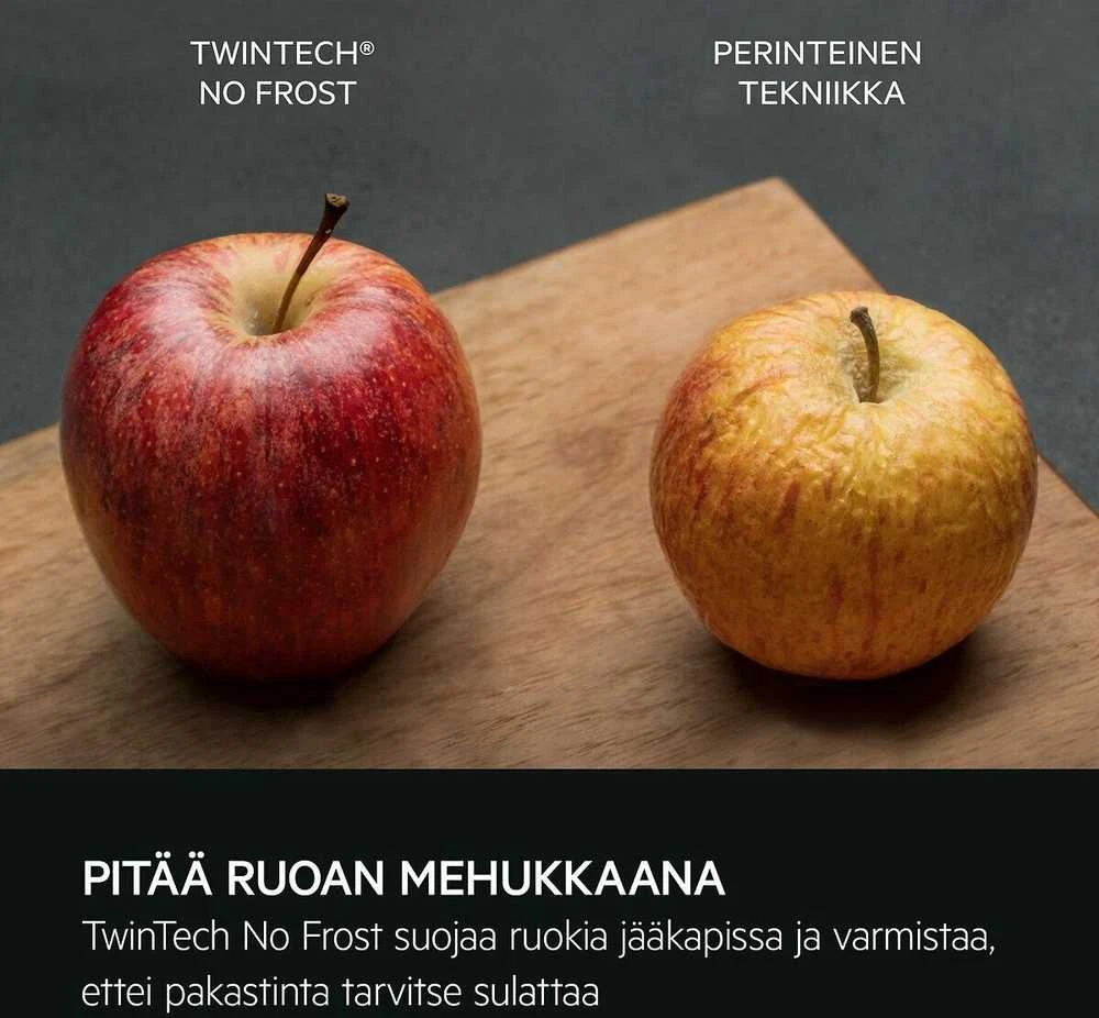 Šaldytuvas AEG RCB632E9MW 6000-sarjan jääkaappipakastin, valkoinen
