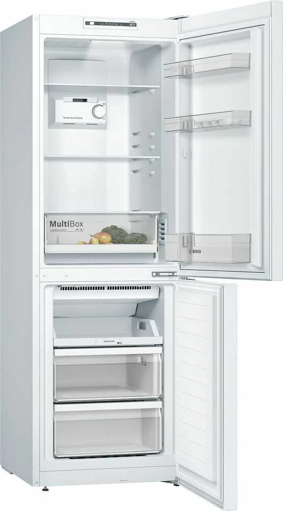 Šaldytuvas Bosch KGN33NWEB Serie 2 jääkaappipakastin, valkoinen