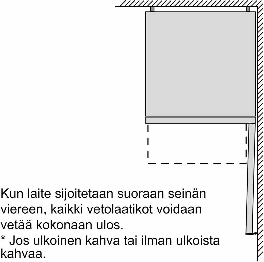 Bosch KGN397LEQ Serija 4, Laisvai statomas šaldytuvas-šaldiklis su šaldiklio skyriumi apačioje, 203 x 60 cm, Nerūdijančio plieno efektas
