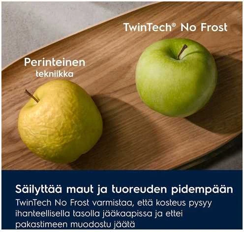 Šaldytuvas Electrolux ENC4ME33W jääkaappipakastin, valkoinen