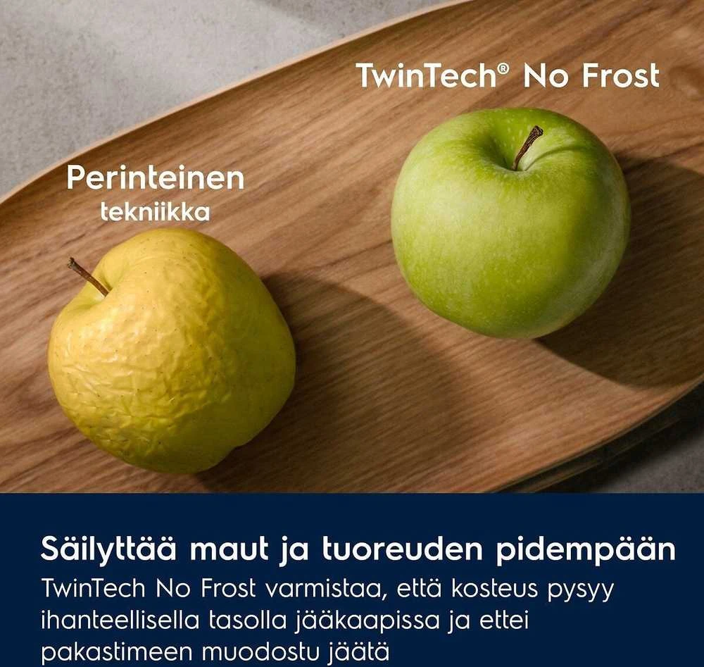 Šaldytuvas Electrolux LNT6ME36W2 jääkaappipakastin, valkoinen, 2m