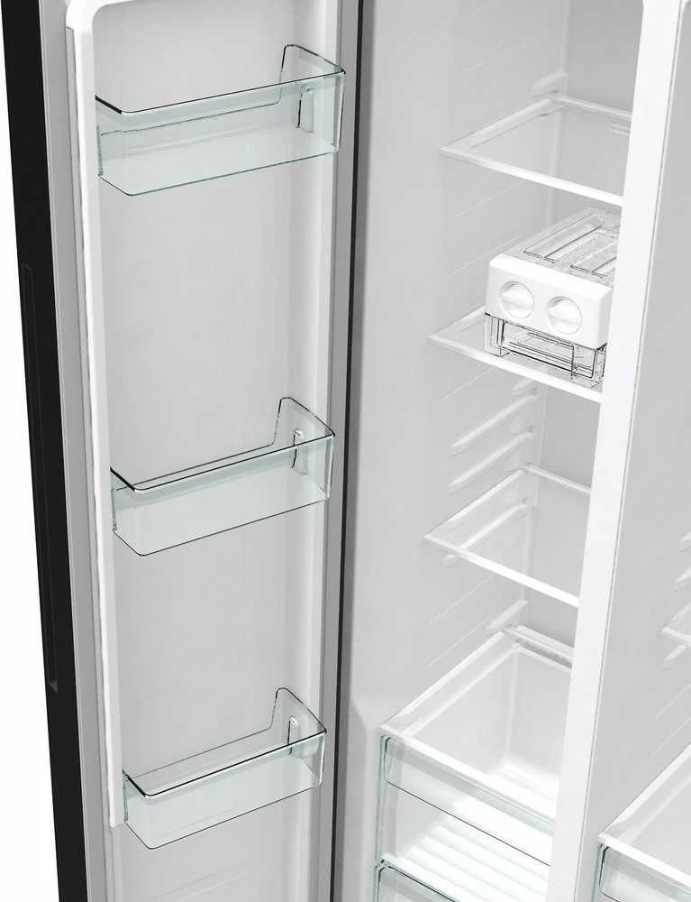 Gorenje NRR9185EABXLWD -Side By Side, musta