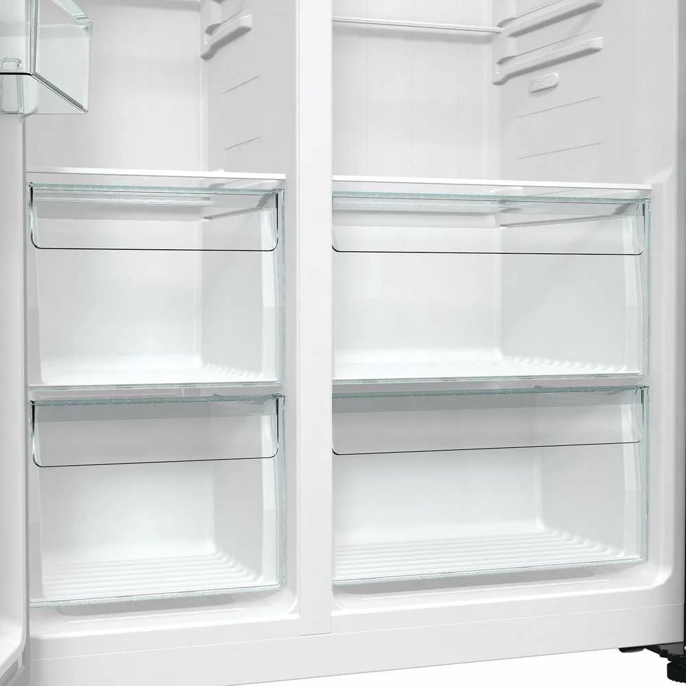 Gorenje NRR9185EABXLWD -Side By Side, musta