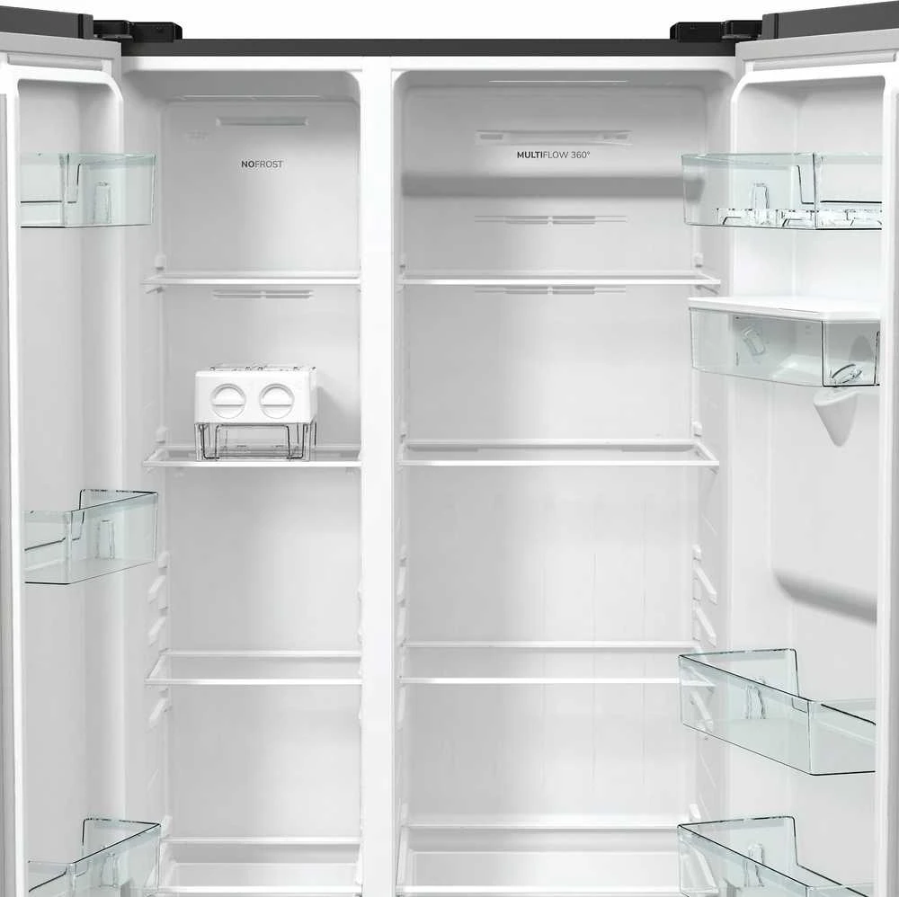 Gorenje NRR9185EABXLWD -Side By Side, musta