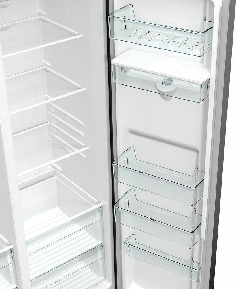 Gorenje NRR9185EABXLWD -Side By Side, musta