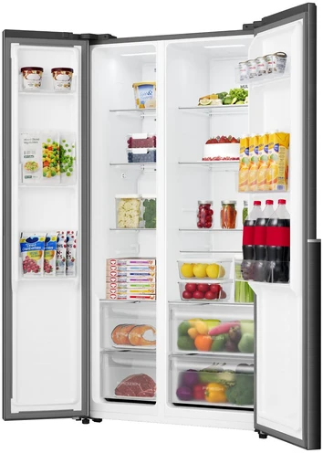 Šaldytuvas Gorenje NRS917E41BX (edelstahl (dunkel)) Kühlschrank