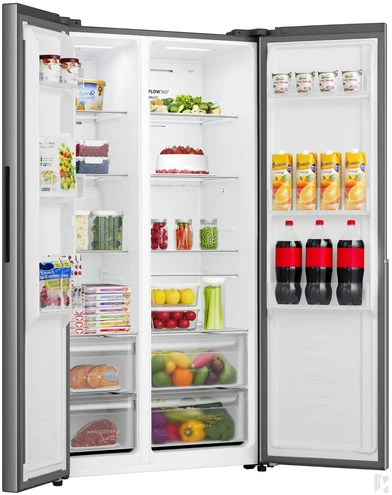 Gorenje šaldytuvas-šaldiklis nrs917e41x side by side